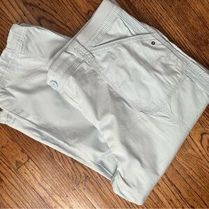 Light Blue Casual Pants